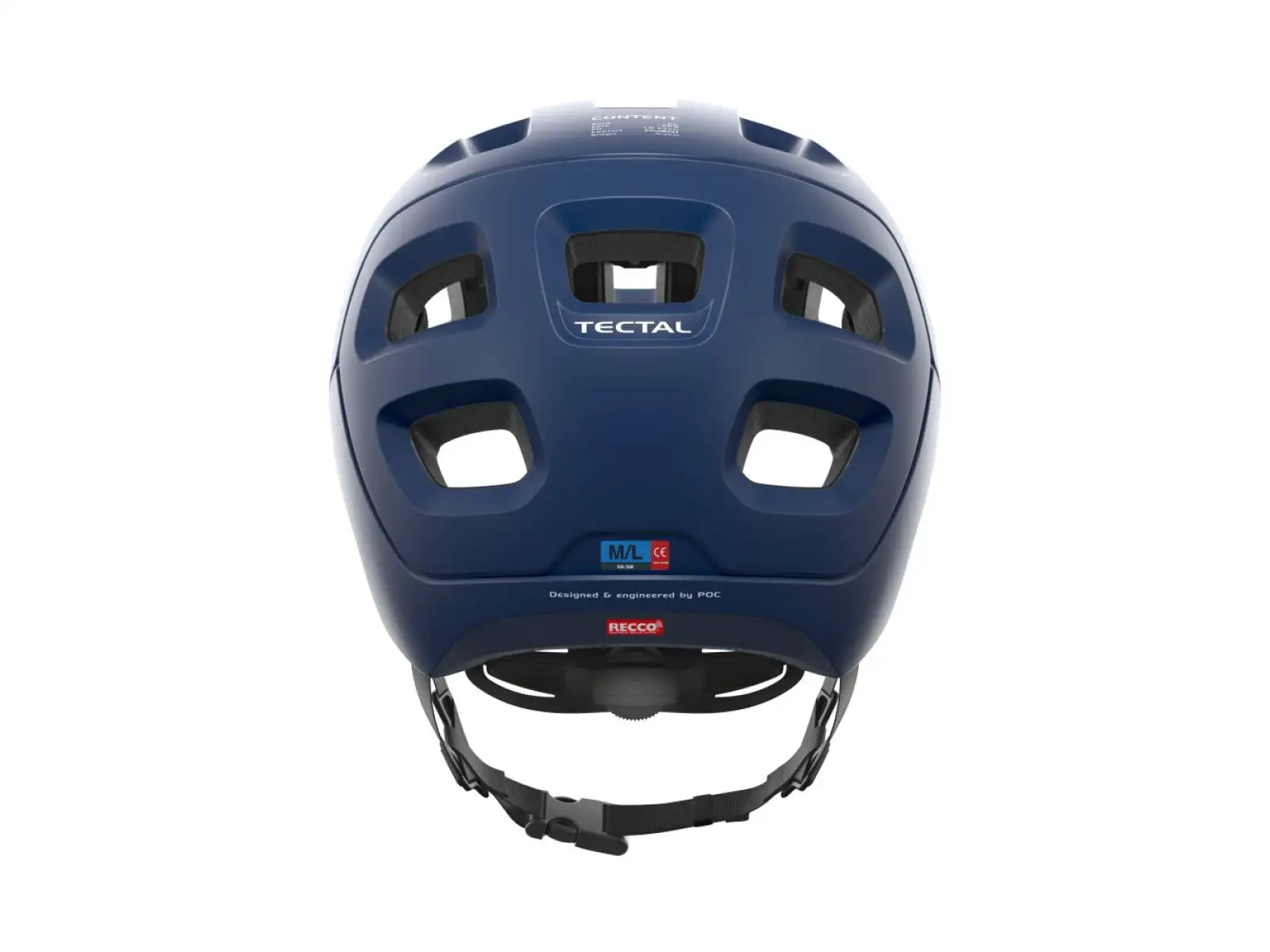 POC Tectal přilba Lead Blue Matt