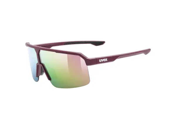 Uvex Ramp sluneční brýle Burgundy Matt/Mirror Rose