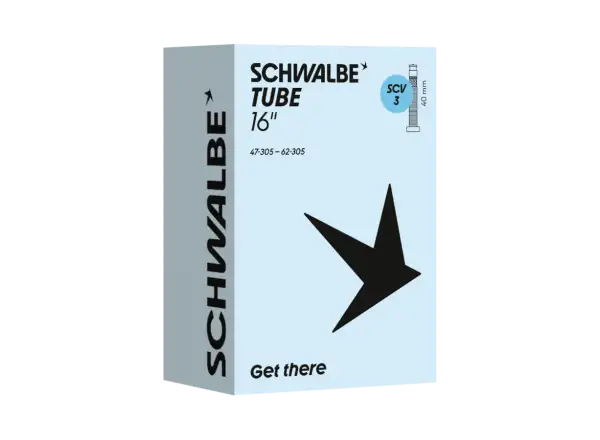 Schwalbe duše 16" 47/62-305 Clik ventil 40mm