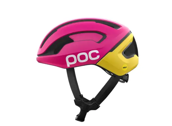 POC Omne Air MIPS přilba Rhos Red Matt/Citrine Yellow Matt