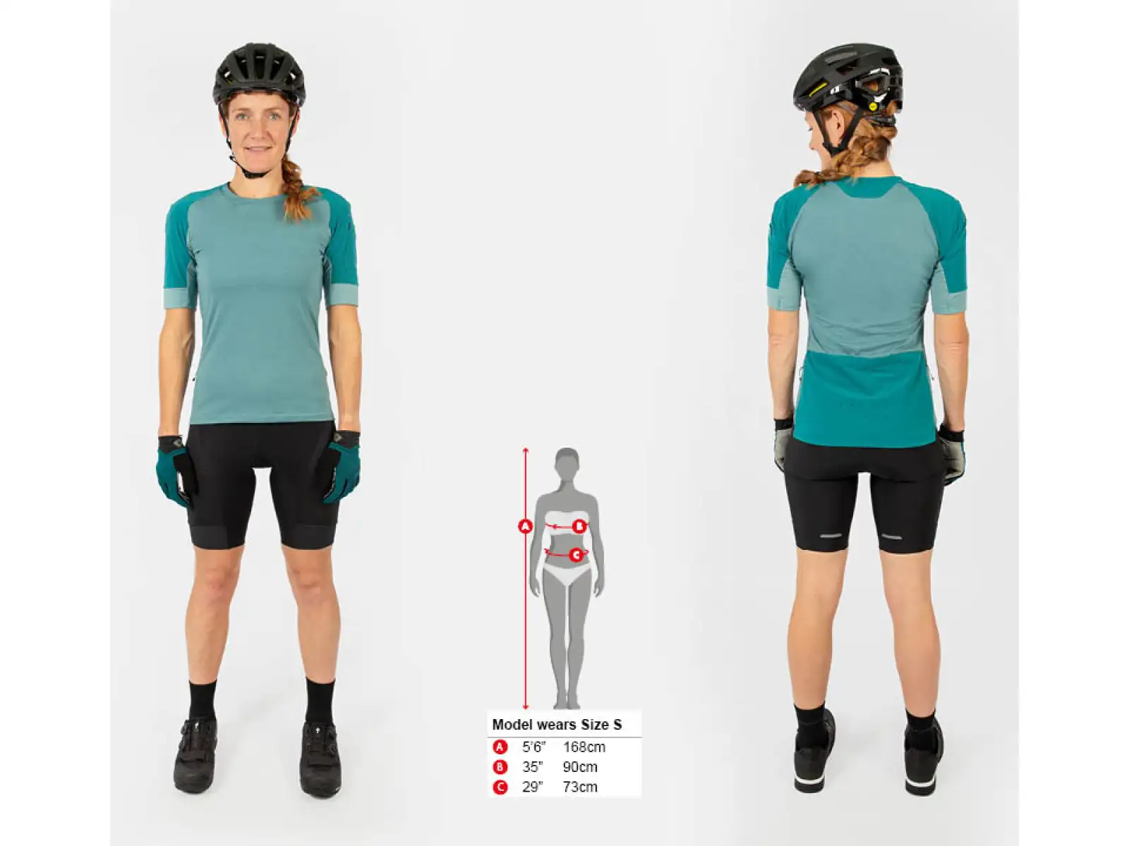 Endura GV500 S/S dámský dres krátký rukáv Spruce Green