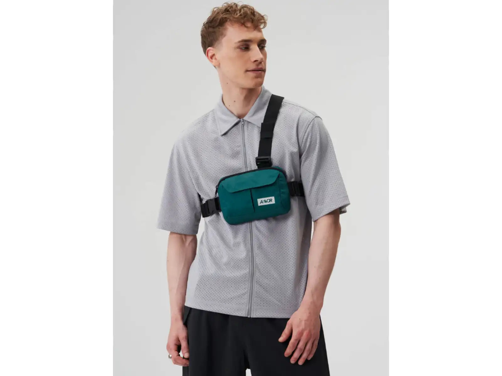 Aevor Front Pack taštička na hrudník Evergreen