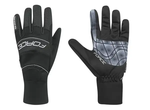 Force Windster Spring rukavice černá