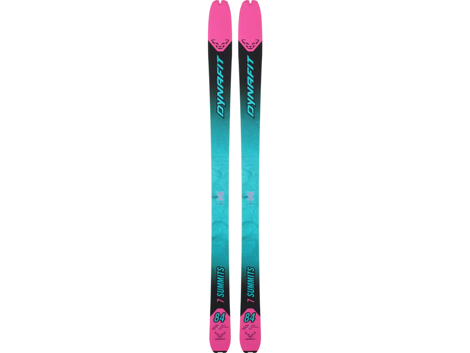 Dynafit Seven Summits Plus dámský skialpový set Flamingo/Reef vel. 174 cm