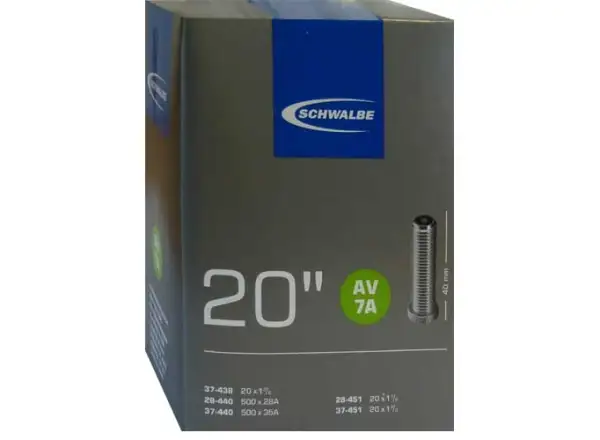 Schwalbe duše MTB 20x1 1/8 - 1 3/8" (Nr.7)
