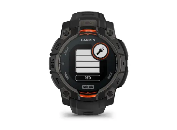 Garmin Instinct 3 Solar 45 mm chytré hodinky černá/černý pásek