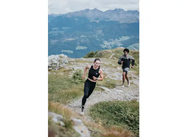 Dynafit Trail 7/8 dámské běžecké legíny Black Out/Overcast