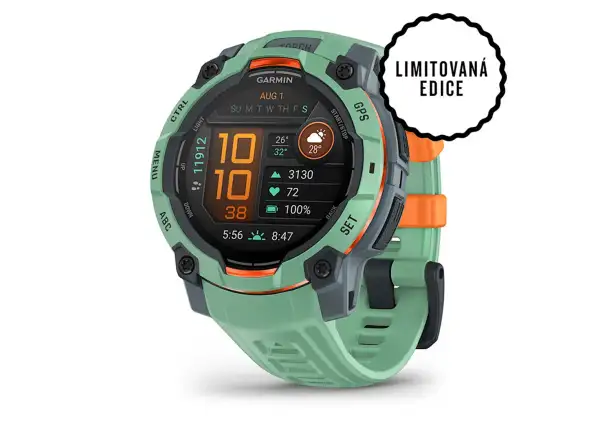 Garmin Instinct 3 Amoled 45 mm chytré hodinky Neotropic/Neotropic pásek
