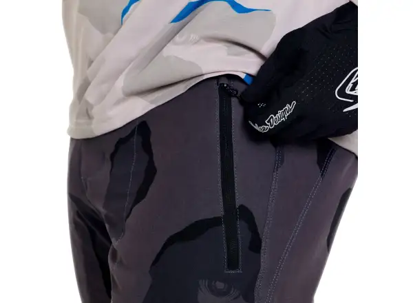 Troy Lee Designs Skyline Pro pánské kalhoty Flow Camo Carbon