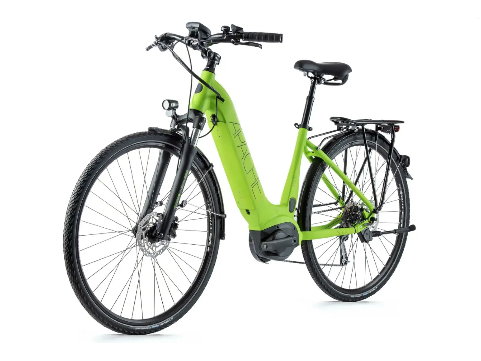 Apache Sota Bosch Active Plus 500 acid green nízkonástupové elektrokolo