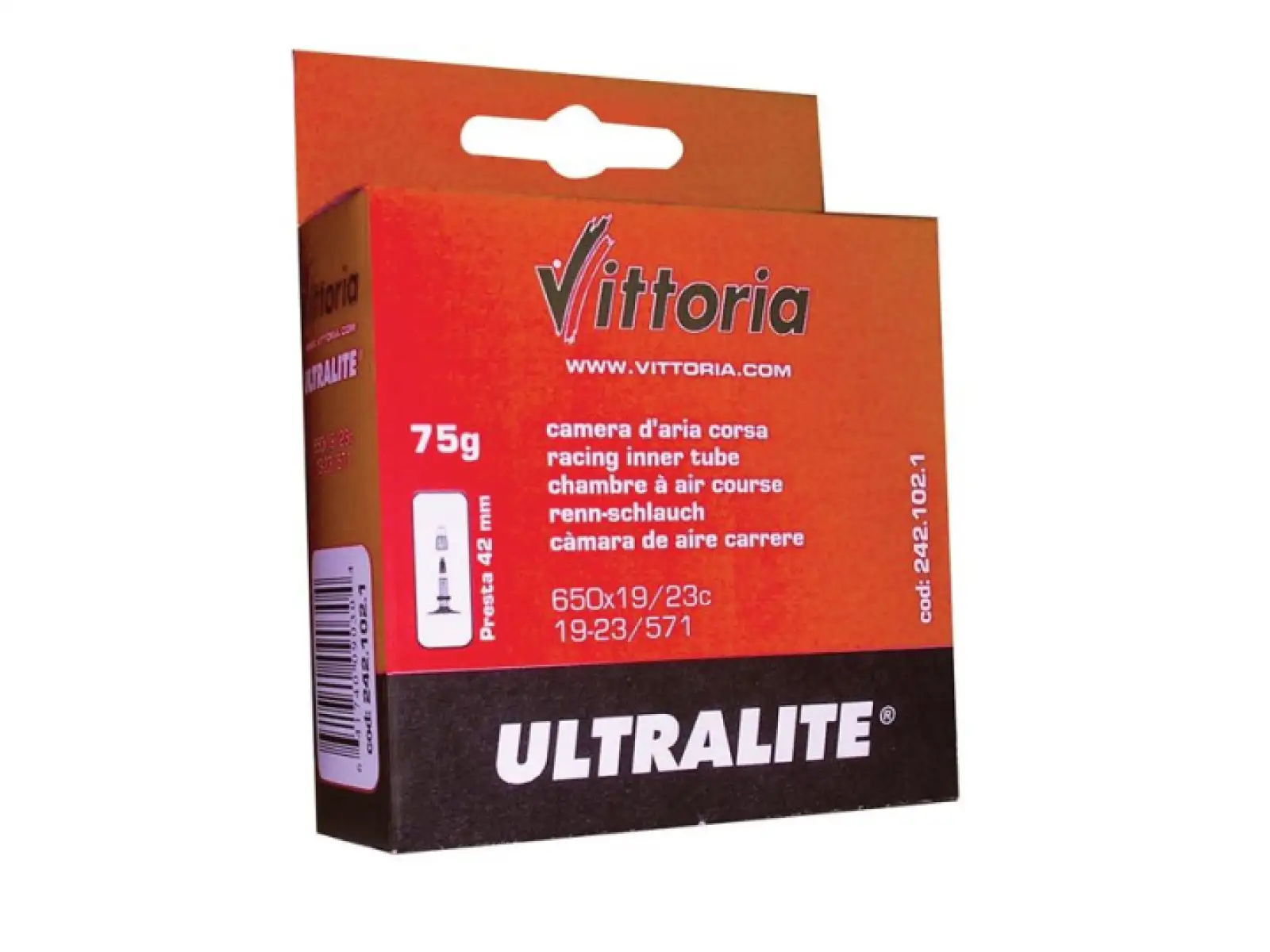 Vittoria ROAD Ultralite duše 19/23-622