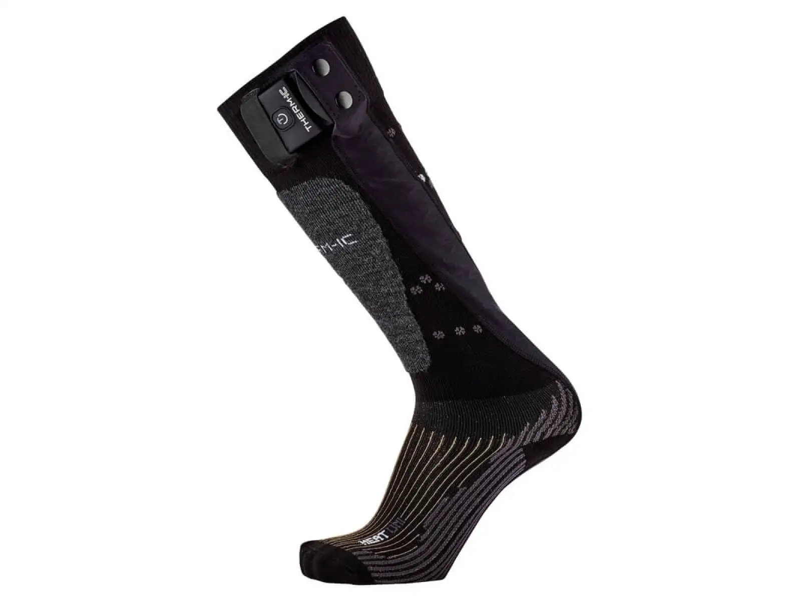 Thermic PowerSock Heat Uni V2 vyhřívané ponožky černá/žlutá