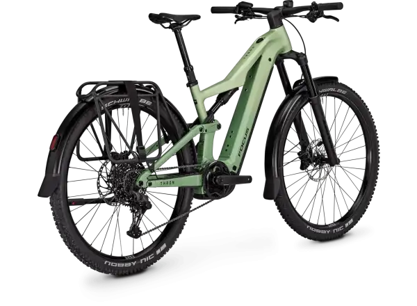 Focus THRON 7 EQP 720Wh celoodpružené elektrokolo Mintgrey / Artichokegreen