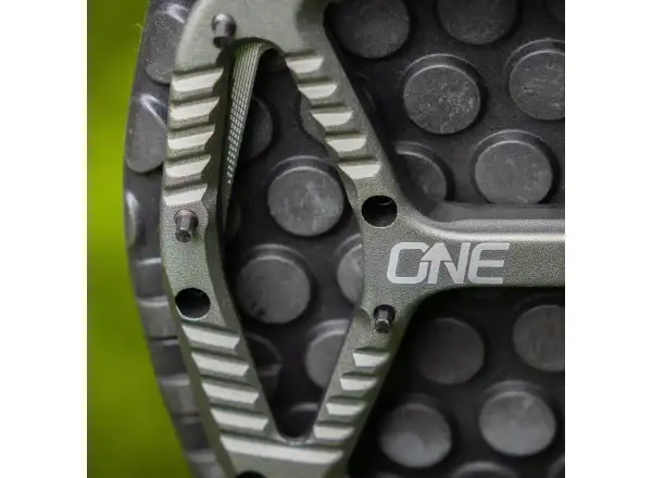 OneUP Aluminium pedály šedá