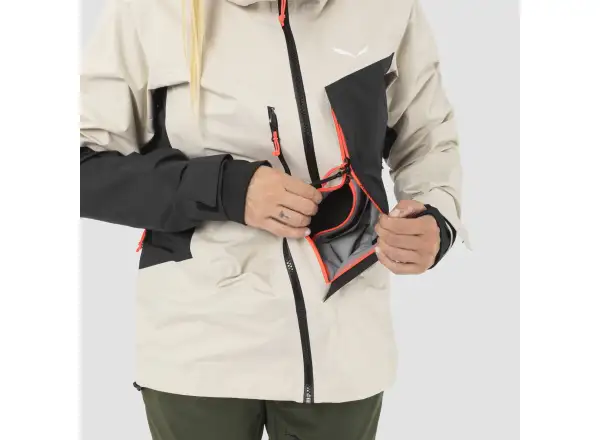 Salewa Sella 3L Powertex dámská bunda Oatmeal/0910