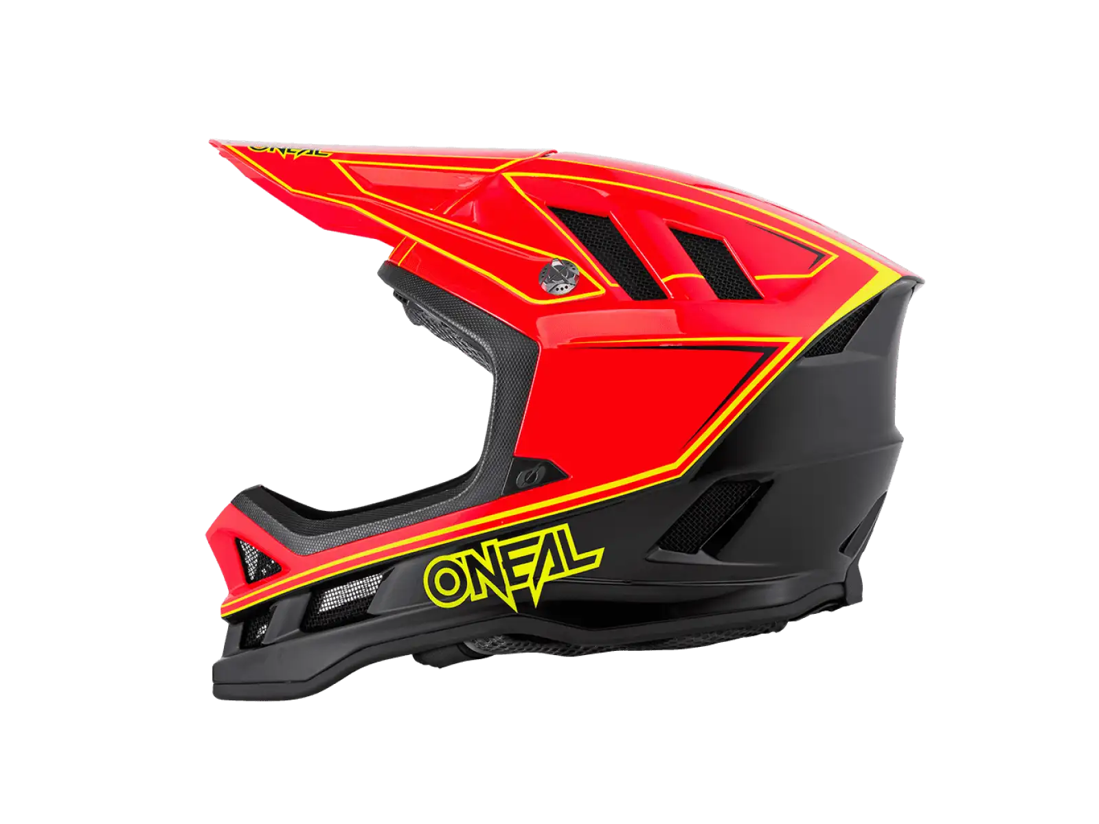 ONeal Blade Hyperlite přilba Charger Neon Red