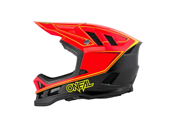 ONeal Blade Hyperlite přilba Charger Neon Red