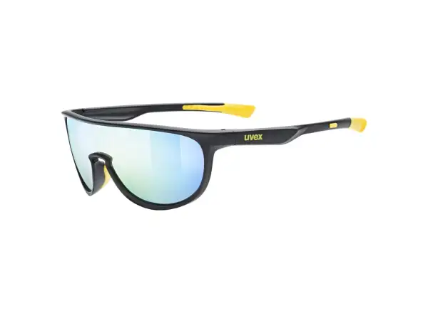 Uvex Sportstyle 515 dětské brýle Black Matt/Mirror Yellow