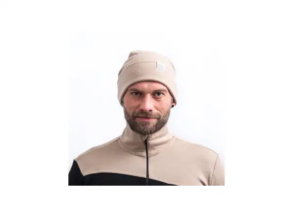 Sensor Merino Extreme Up čepice Almond Beige