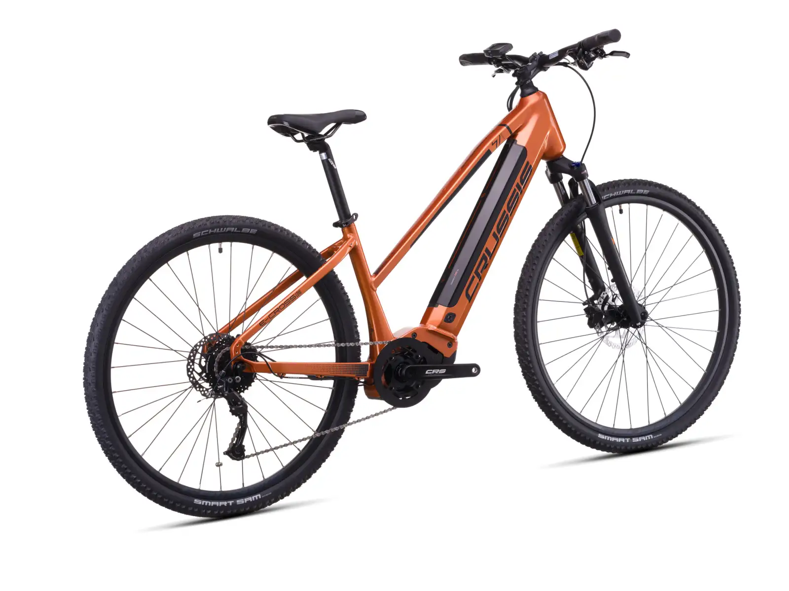 Crussis e-Cross low 7.11 518Wh krosové elektrokolo