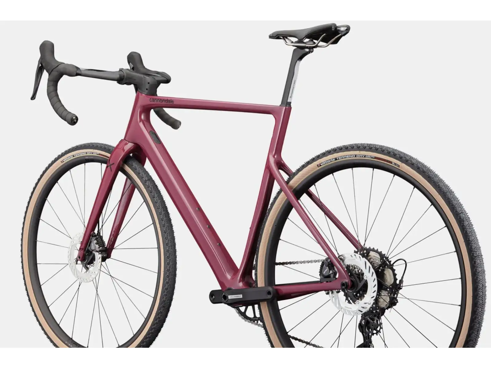 Cannondale SuperSix EVO SE 1 gravel kolo Black Cherry