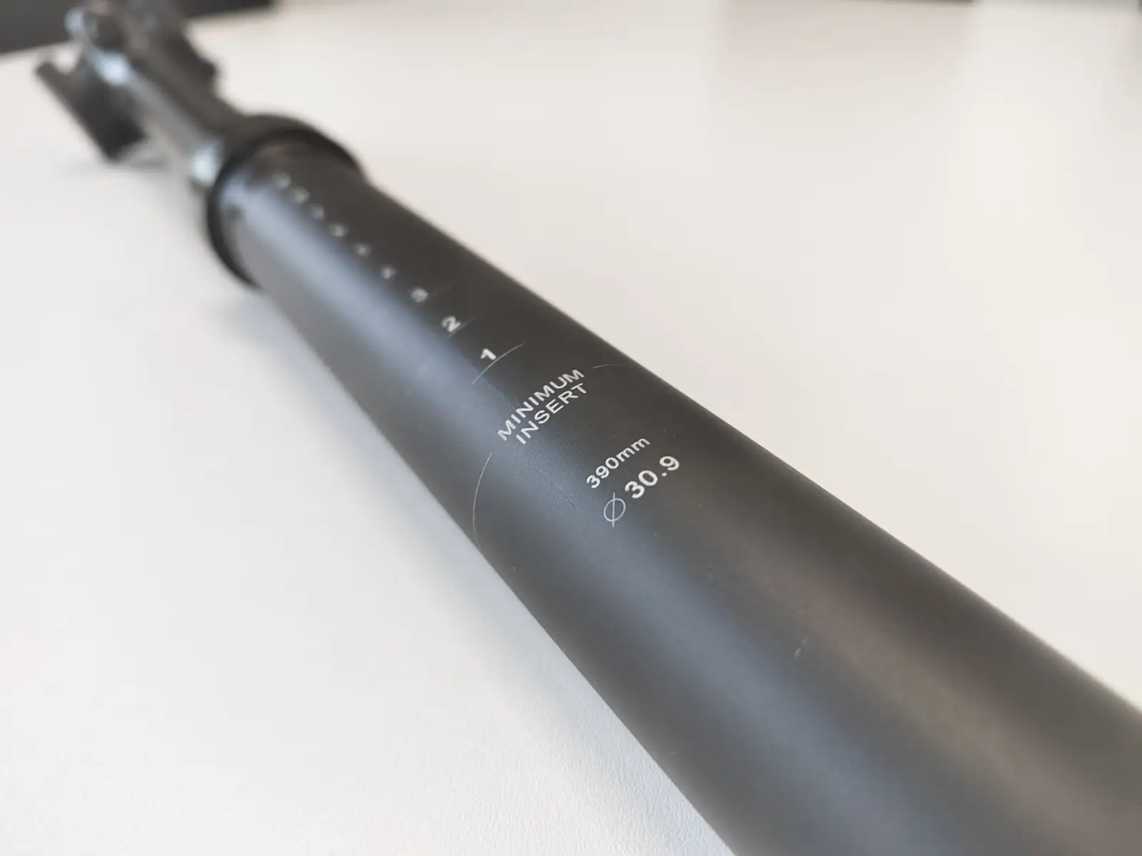 One Sport teleskopická sedlovka 125 mm 30,9x390 mm černá - Z KOLA