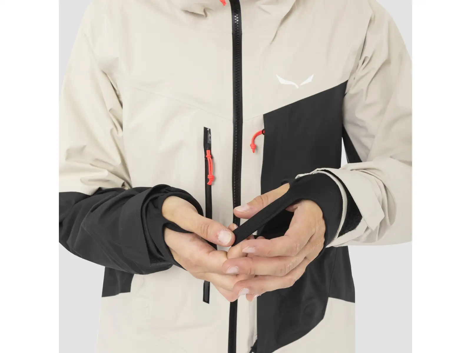 Salewa Sella 3L Powertex dámská bunda Oatmeal/0910