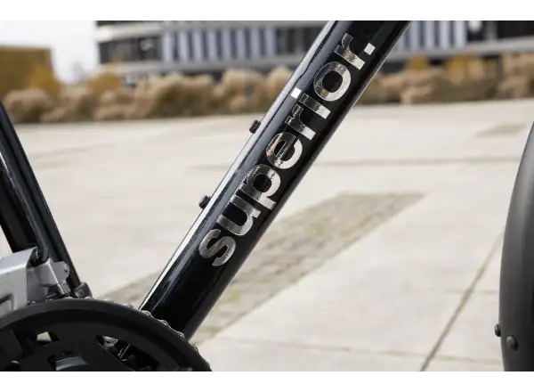 Superior Blox 6.7 T městské kolo Gloss Metallic Black