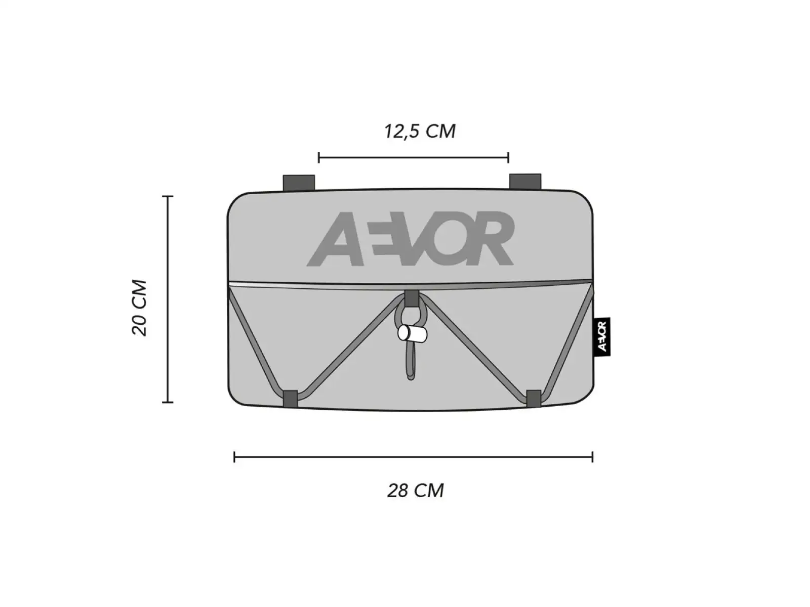 Aevor Bar Bag Proof brašna 3 v 1 4 l Sesame Olive