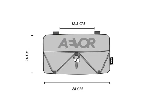 Aevor Bar Bag Proof brašna 3 v 1 4 l Sesame Olive