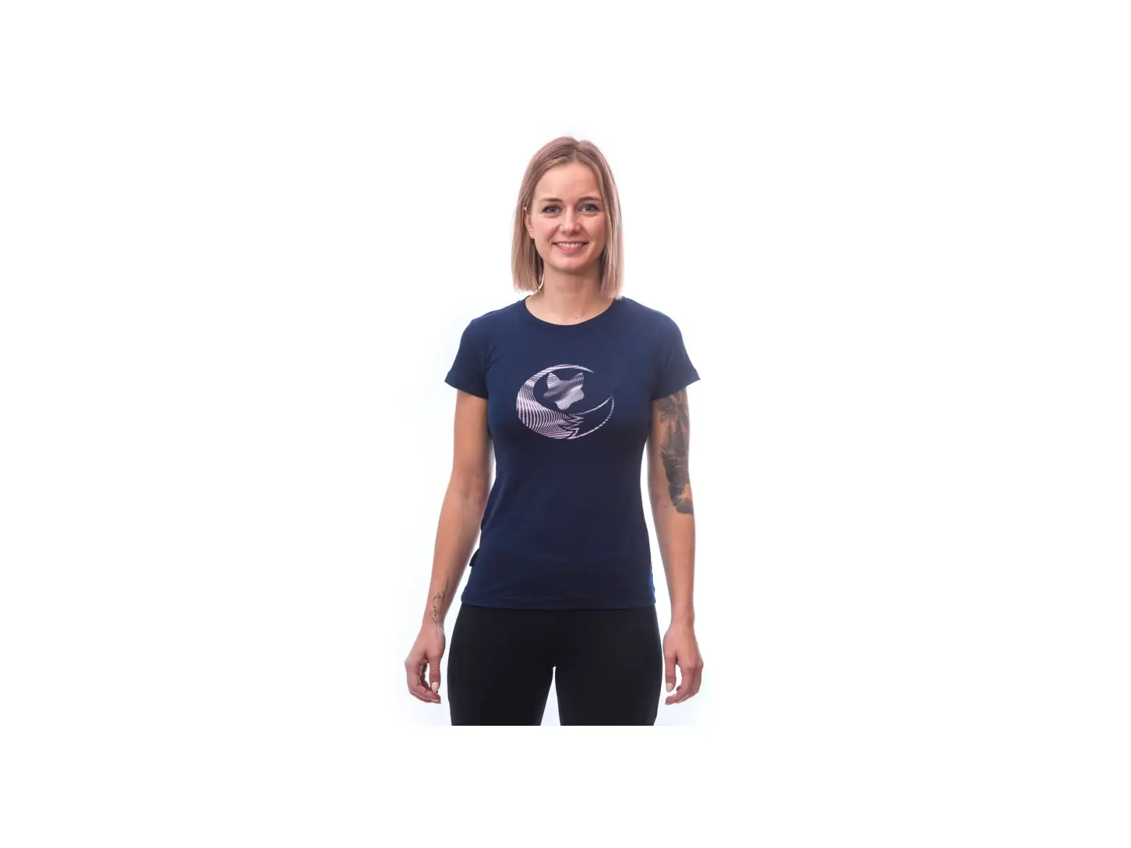 Sensor Merino Active PT Fox dámské triko krátký rukáv Deep Blue