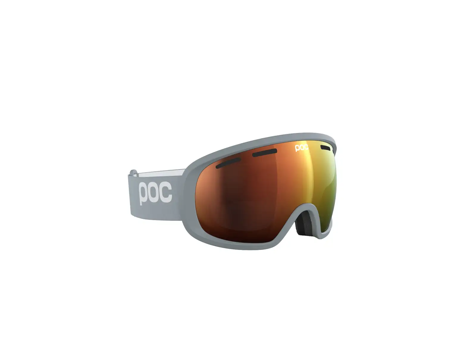 POC Fovea WF lyžařské brýle Granite Grey/Partly Sunny Orange