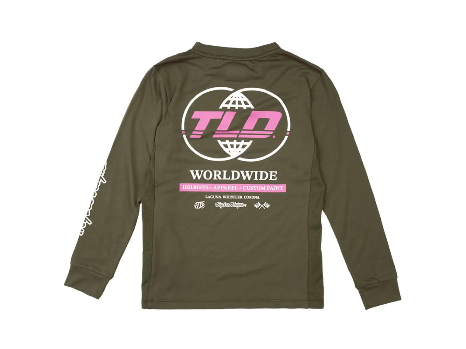 Troy Lee Designs Skyline Ride Tee dětský dres dlouhý rukáv Worldwide Caper