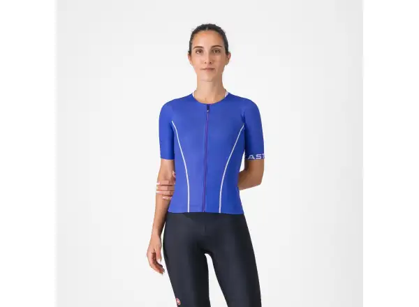 Castelli Anima Flow dámský dres Ultraviolet/Purple Mist