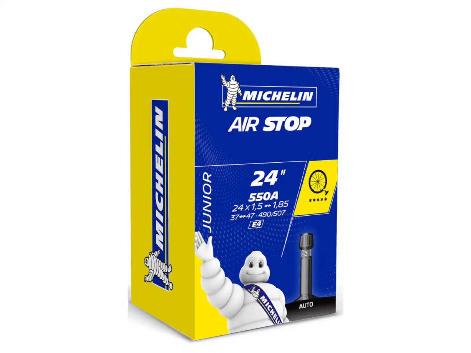 Michelin Air Stop 24x1,50-1,85" MTB duše autoventil 34 mm
