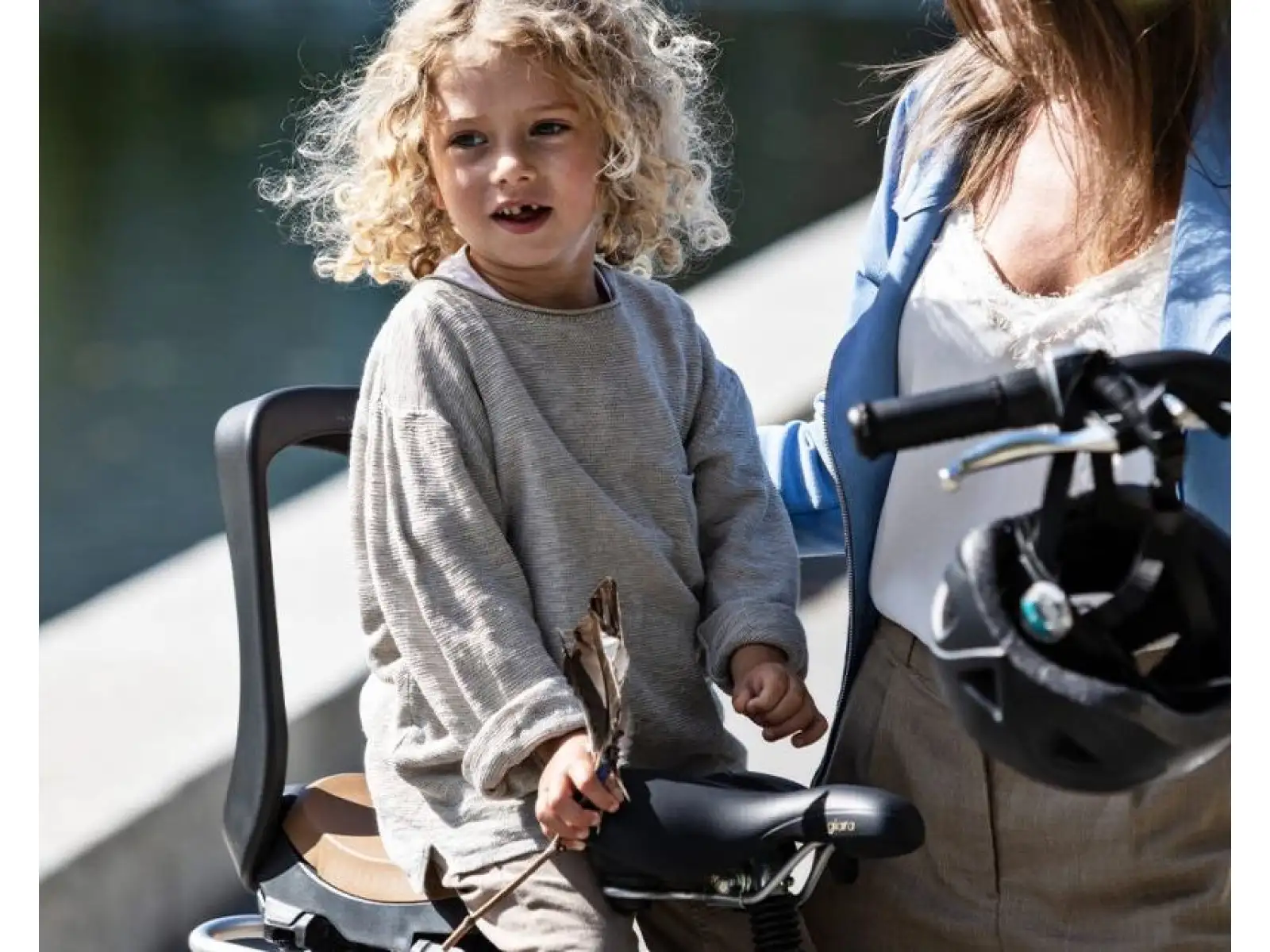 Urban Iki Junior zadní sedačka s adaptérem na nosič Bincho Black/Kurumi Brown