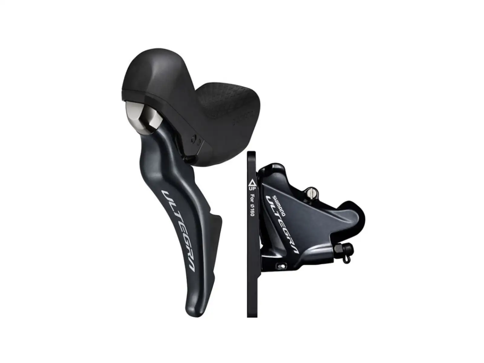Shimano Ultegra ST-R8025 levá řadící a hydraulická brzdová páka s třmenem BR-R8070
