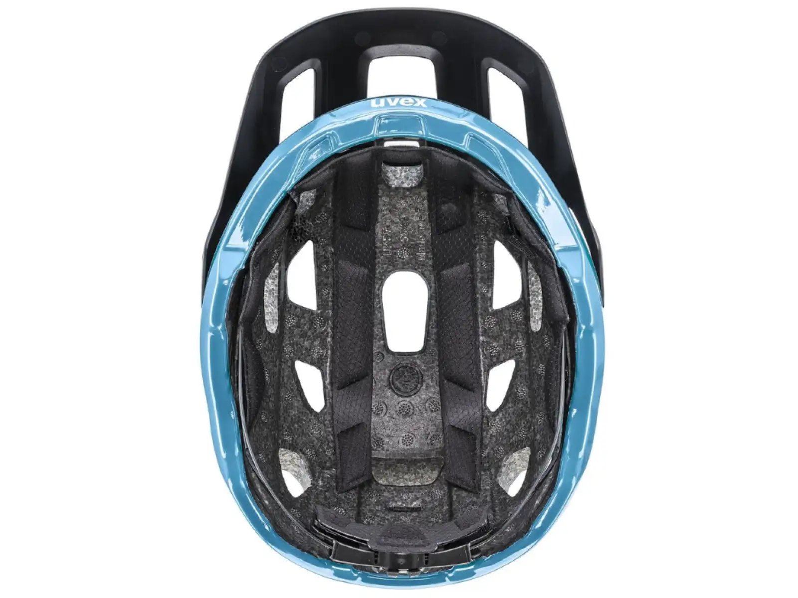 Uvex React MTB přilba Deep Space/Azure Matt