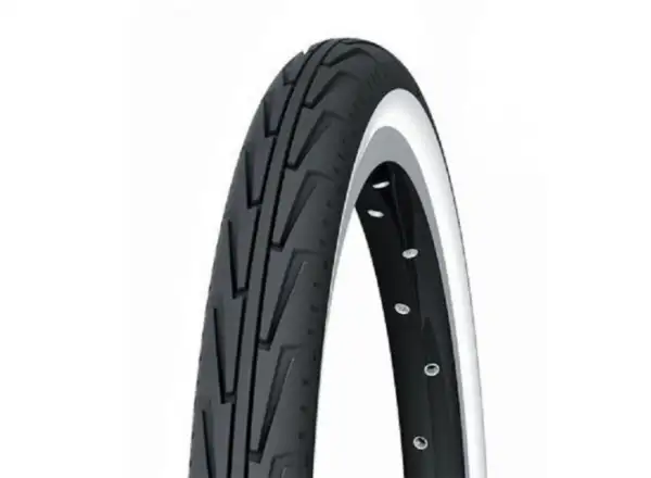 Michelin City J 20x1,75" MTB plášť drát white/black