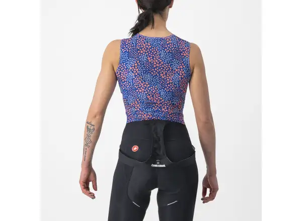 Castelli Pro Mesh 4 W Sleeveless dámské triko bez rukávů Violet Mist