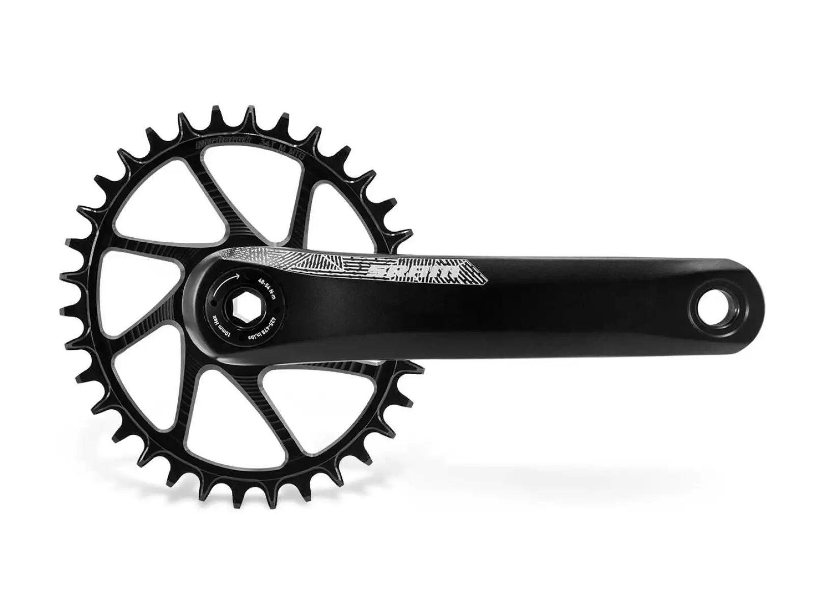 Garbaruk Oval CX převodník Cannondale Black 40z