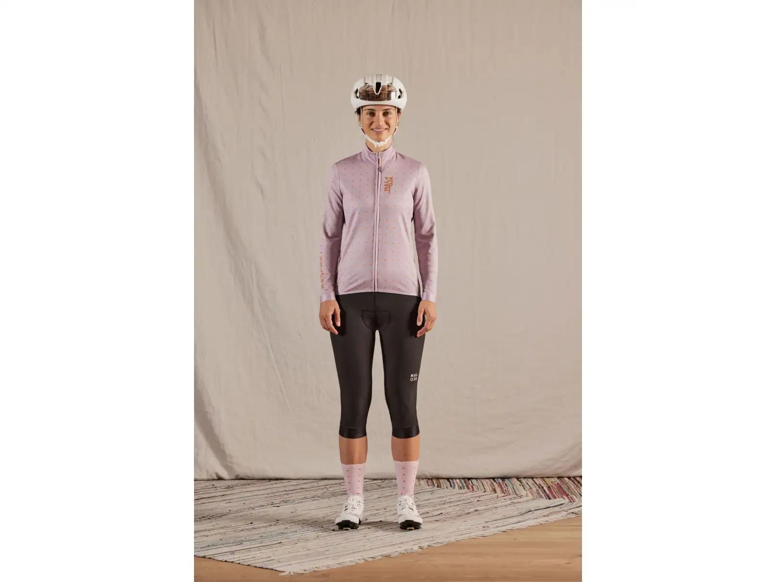 Maloja ToadstoolM. 1/1 dámská cyklistická bunda Deep Black Multi