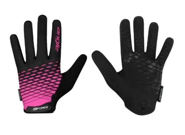 Force Angle MTB rukavice růžová/černá