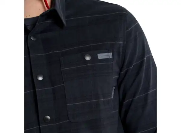 Troy Lee Designs Grind Flannel pánská košile Plaid Carbon