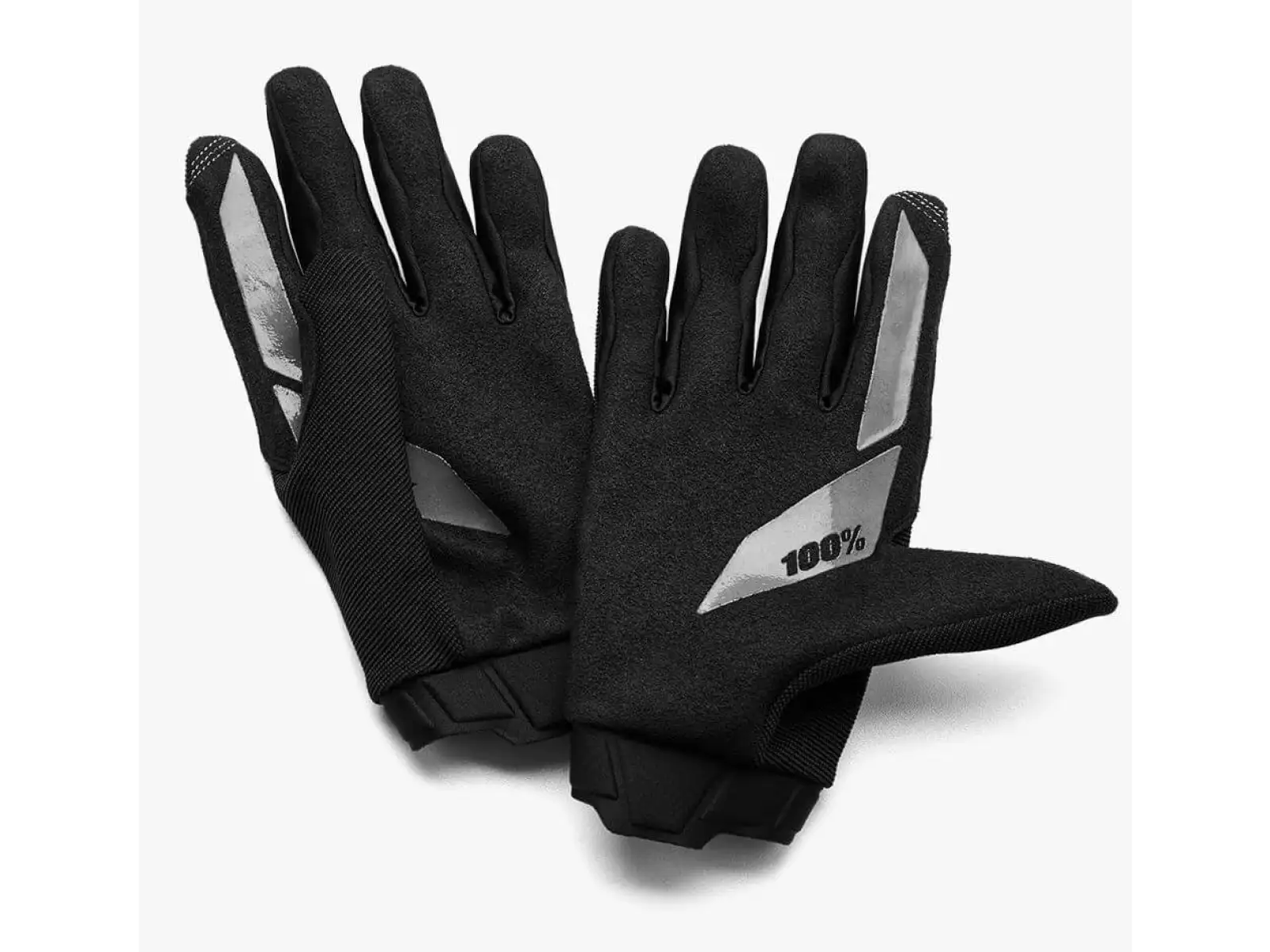 100% Ridecamp pánské rukavice Black/Charcoal