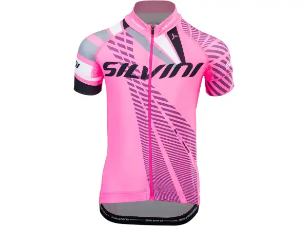 Silvini Team dětský dres pink/cloud