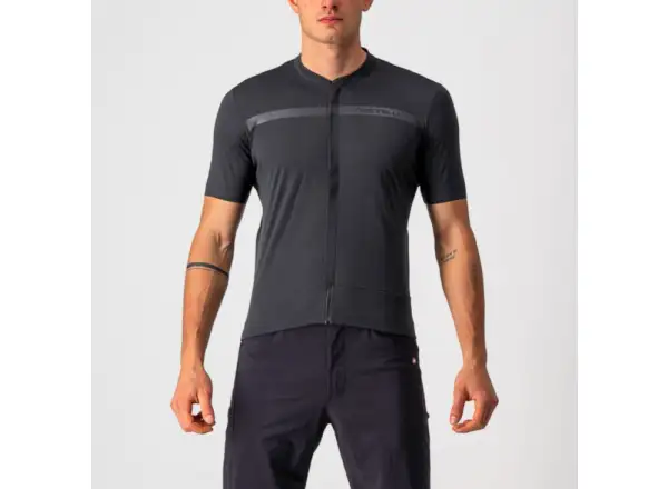 Castelli Unlimited AR pánský dres krátký rukáv Dark Gray