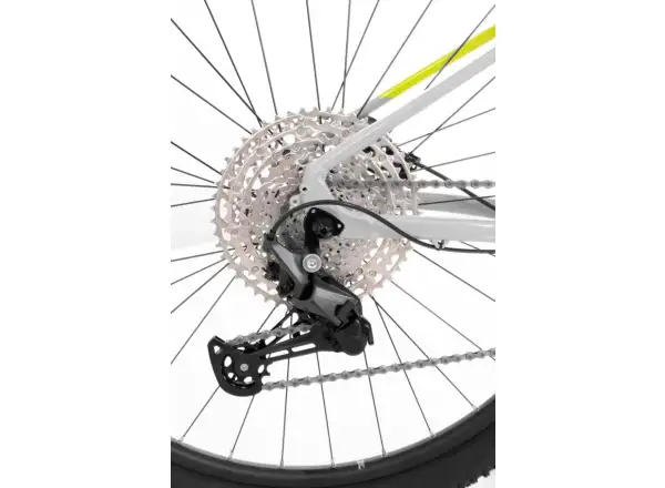 Rock Machine Torrent 60-29 gloss light grey/dark grey/yellow horské kolo