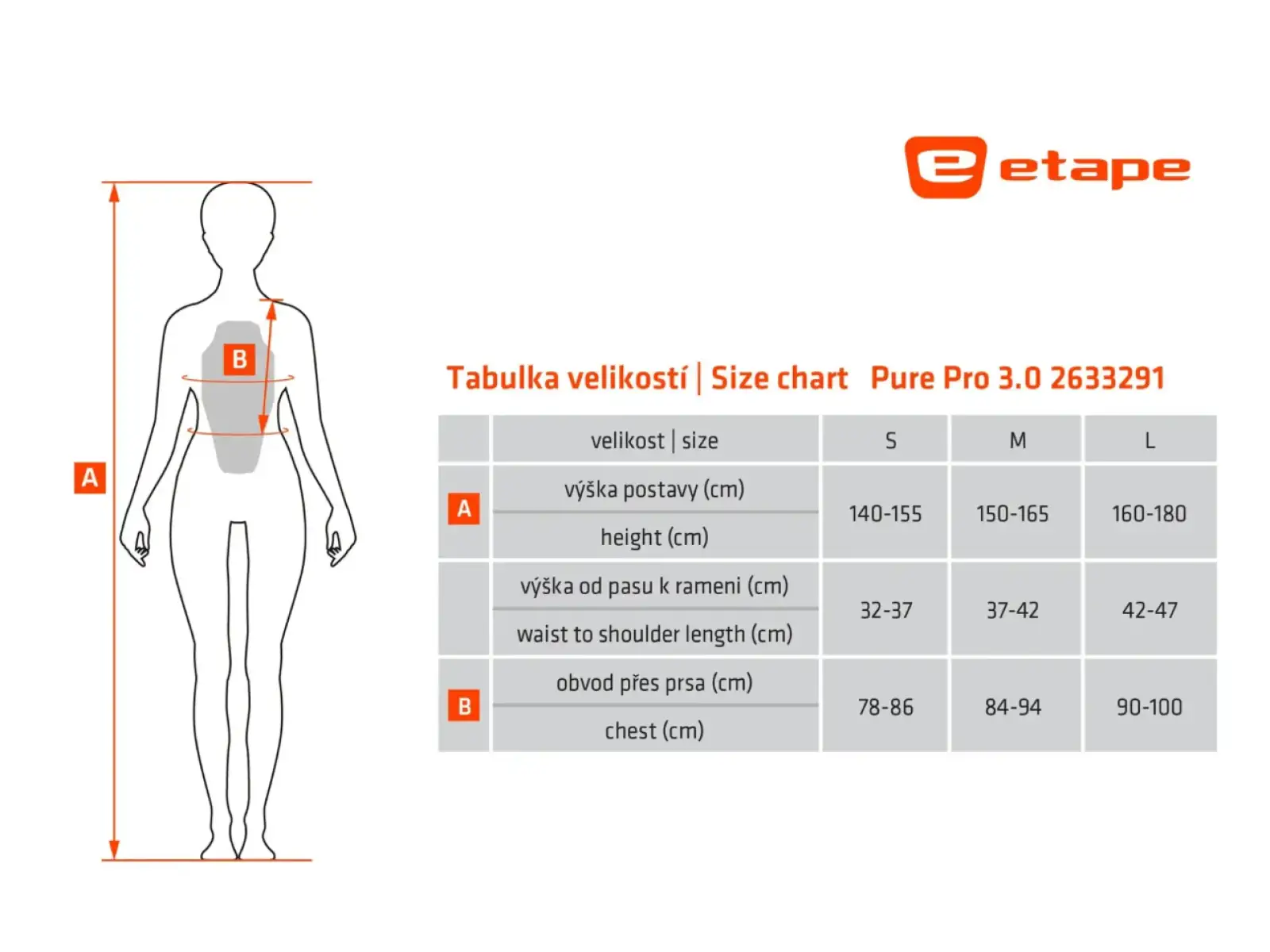Etape Pure Pro 3.0 dámský chránič páteře
