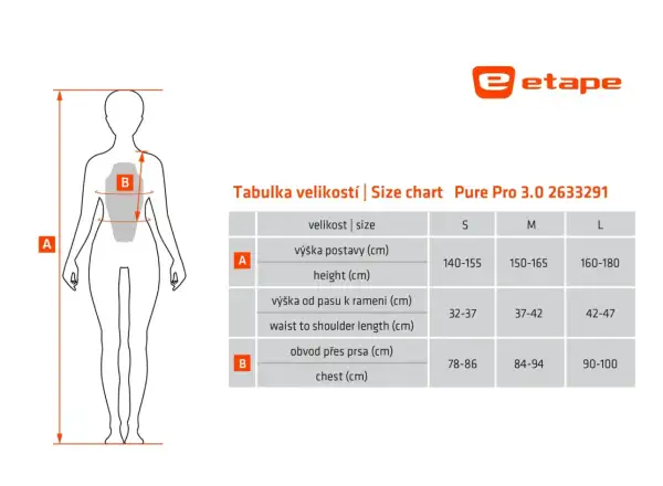 Etape Pure Pro 3.0 dámský chránič páteře